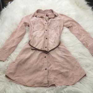 Horizon Pink Casual Dress